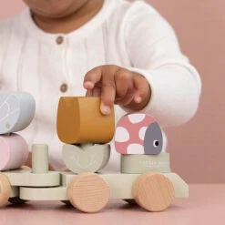 Little Dutch Wooden Blocks Train - Flowers & Butterflies -Baby Product Store liewood3 fd127a5b cf56 4471 b871 6b852cf7ab96