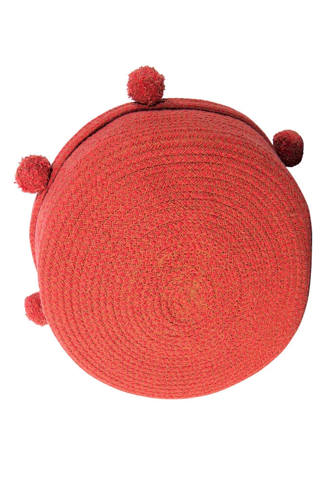 Lorena Canals Basket Tray - Brick Red 4 Lorena Canals Basket Tray - Brick Red - Image 4