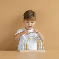 Little Dutch Rainbow Abacus - Blue 5 Little Dutch Rainbow Abacus - Blue -Baby Product Store little dutch abacus in blue 814400