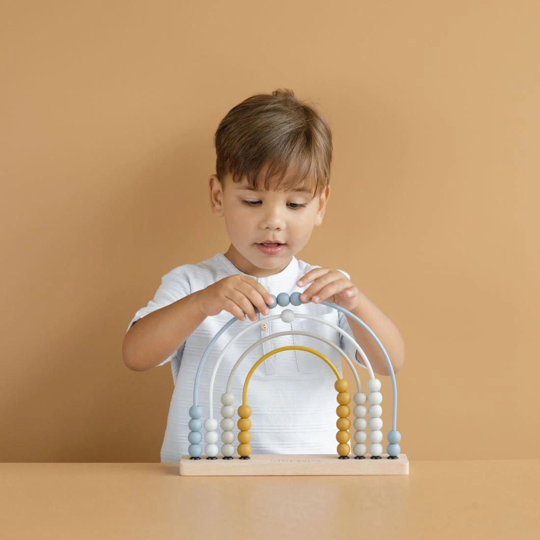 Little Dutch Rainbow Abacus - Blue 3 Little Dutch Rainbow Abacus - Blue - Image 3