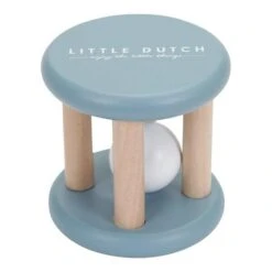 Little Dutch Roller Rattle - Ocean Blue