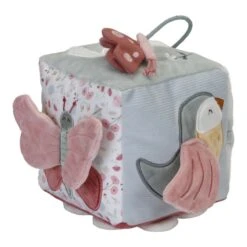 Little Dutch Soft Activity Cube - Flowers & Butterflies