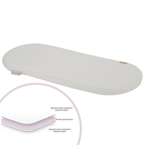 CuddleCo Little Me Hypo-Allergenic Bamboo Moses Basket Mattress 5 CuddleCo Little Me Hypo-Allergenic Bamboo Moses Basket Mattress - Image 5