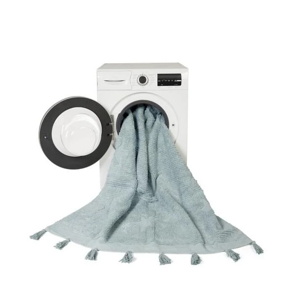 Lorena Canals Hippy Stars Washable Rug In Aqua 3 Lorena Canals Hippy Stars Washable Rug In Aqua - Image 3