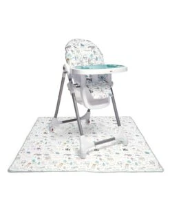 Mamas & Papas Snax Highchair & Weaning Splash Mat Bundle - Happy Planet