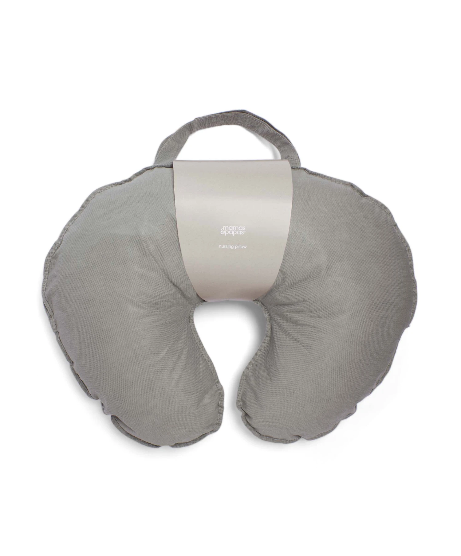 Mamas & Papas Nursing Pillow - Soft Grey 3 Mamas & Papas Nursing Pillow - Soft Grey - Image 3