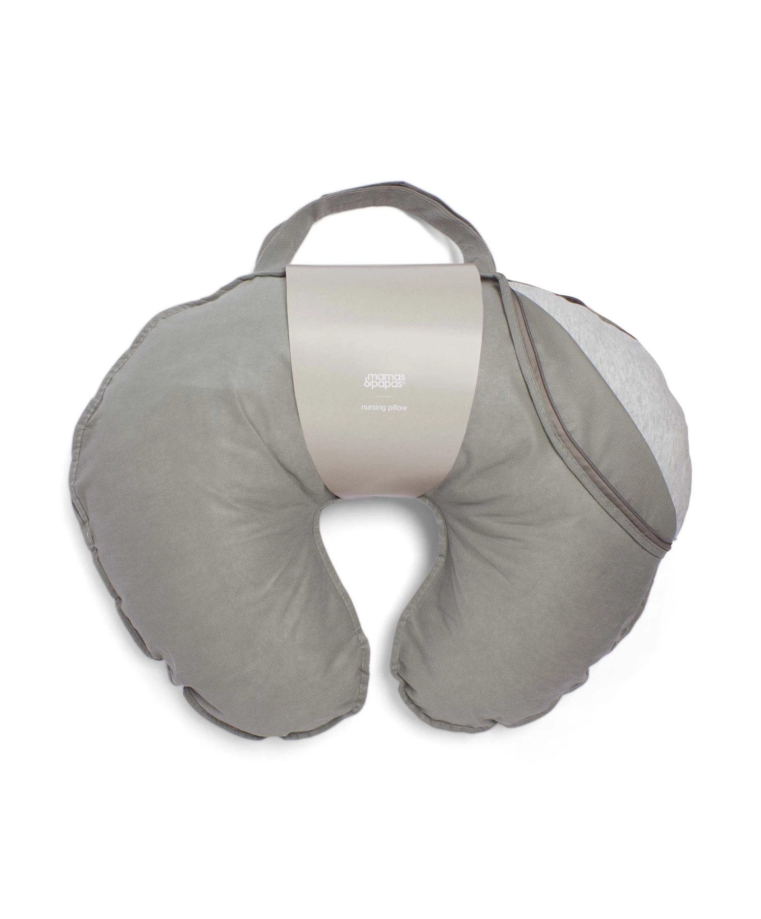 Mamas & Papas Nursing Pillow - Soft Grey 4 Mamas & Papas Nursing Pillow - Soft Grey - Image 4
