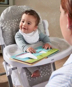 Mamas & Papas Snax Highchair & Weaning Splash Mat Bundle - Grey Spot -Baby Product Store mamas papas splash mats snax highchair weaning splashmat bundle grey spot 32211135791269