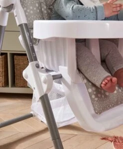 Mamas & Papas Snax Highchair & Weaning Splash Mat Bundle - Grey Spot -Baby Product Store mamas papas splash mats snax highchair weaning splashmat bundle grey spot 32211142443173