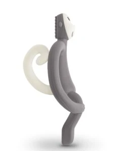 Matchstick Monkey Teething Toy - Grey -Baby Product Store matchstick monkey teethers matchstick monkey teething toy grey 29477512315045