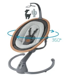 Maxi-Cosi Maxi Cosi Cassia Swing & Iora Crib - Graphite -Baby Product Store maxi cosi maxi cosi cassia iora kit graphite 33402493829285