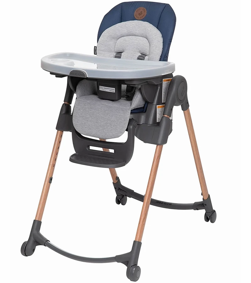 Maxi-Cosi Minla 6-In-1 High Chair - Essential Blue 1 Maxi-Cosi Minla 6-In-1 High Chair - Essential Blue