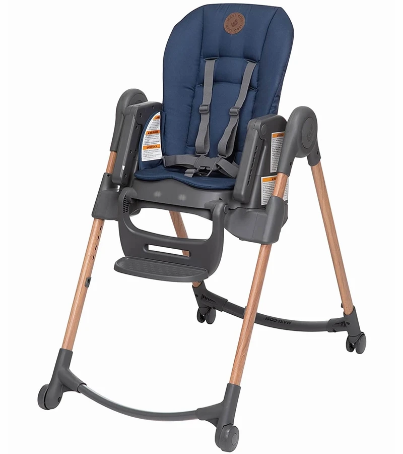 Maxi-Cosi Minla 6-In-1 High Chair - Essential Blue 3 Maxi-Cosi Minla 6-In-1 High Chair - Essential Blue - Image 3