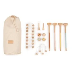 Nobodinoz Mini Wooden Croquet Set