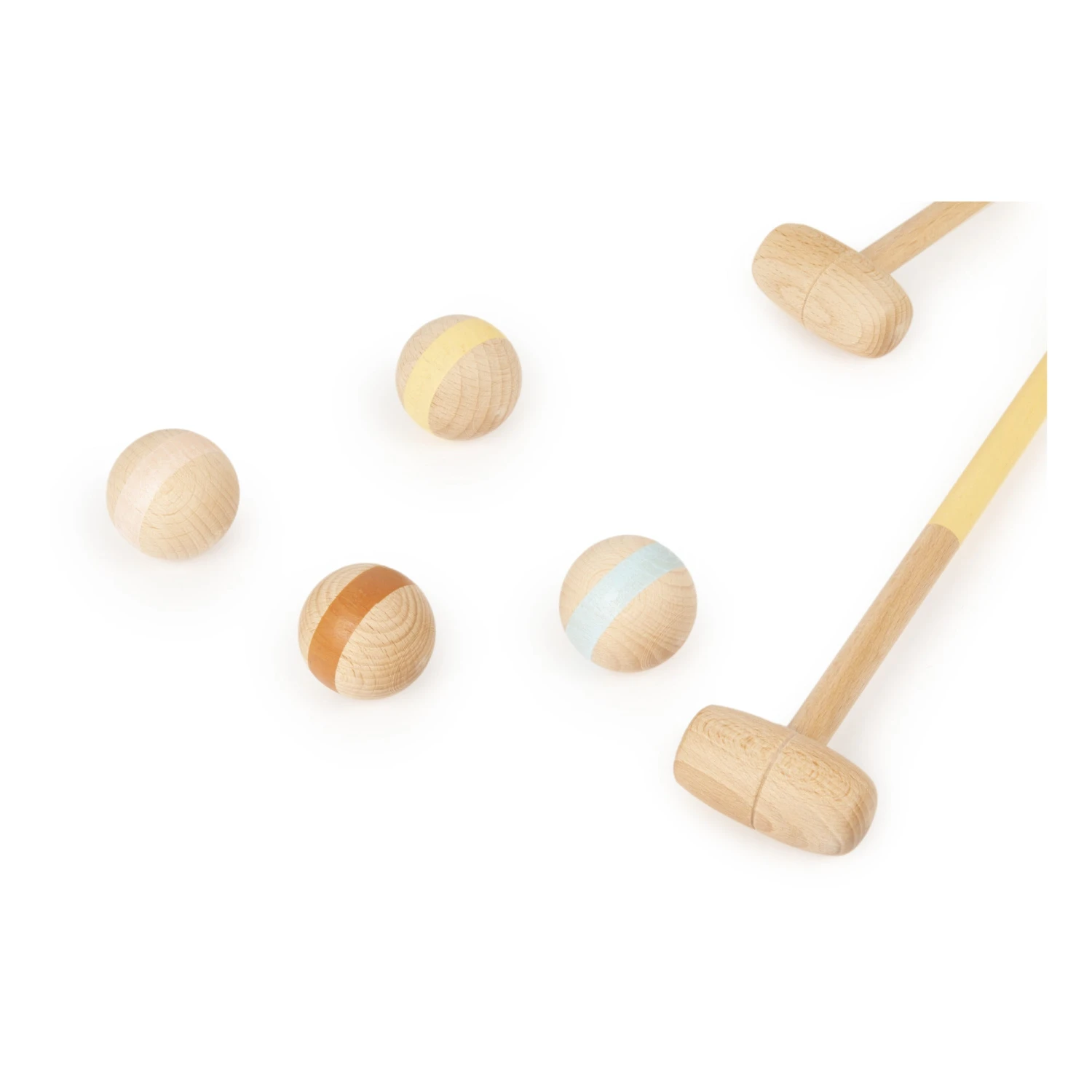 Nobodinoz Mini Wooden Croquet Set 5 Nobodinoz Mini Wooden Croquet Set - Image 5