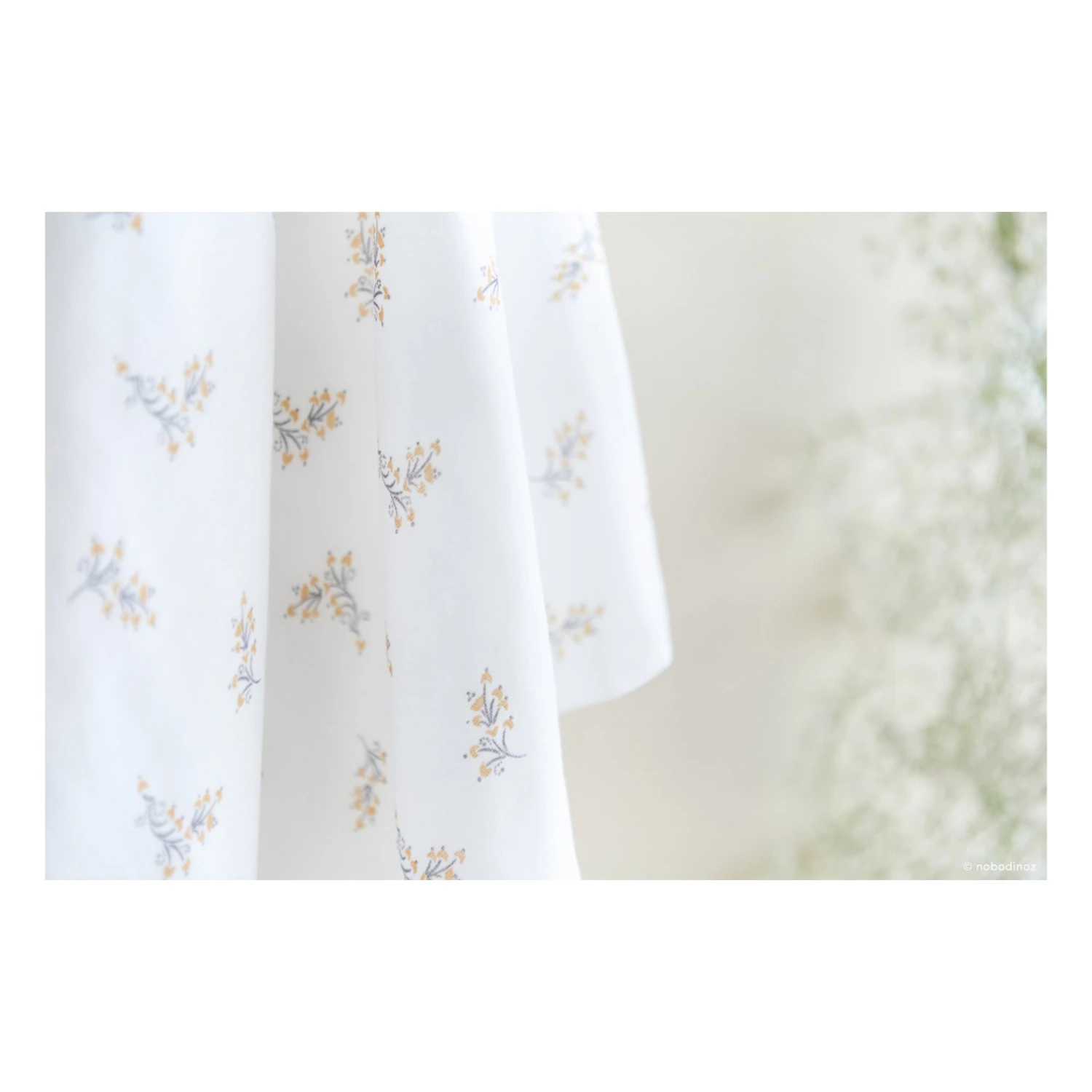 Nobodinoz Treasure Baby Summer Blanket - Flore 2 Nobodinoz Treasure Baby Summer Blanket - Flore - Image 2