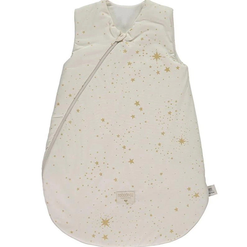 Nobodinoz Cocoon Sleeping Bag - Gold Stella / Natural (2 Sizes)