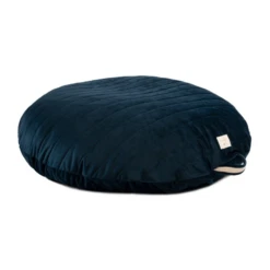 Nobodinoz Sahara Velvet Bean Bag - Night Blue