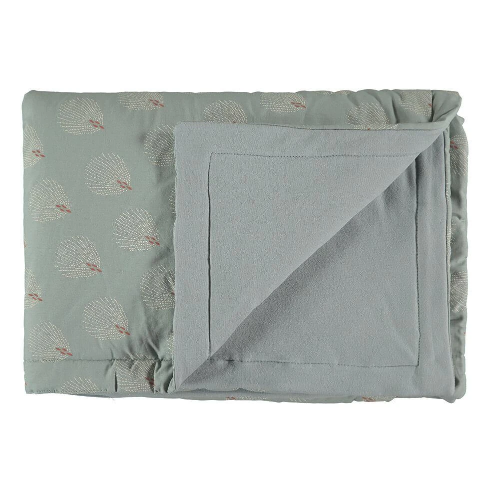 Nobodinoz Laponia Small Blanket Gatsby Green 2 Nobodinoz Laponia Small Blanket Gatsby Green - Image 2