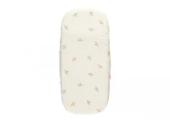 Nobodinoz Melody Fitted Sheet (Crib/Snuzpod Size)- Haiku Birds