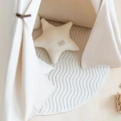 Nobodinoz Nevada Play Tent / Teepee - Natural 7 Nobodinoz Nevada Play Tent / Teepee - Natural -Baby Product Store nobodinoz nevada play tent