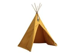 Nobodinoz Nevada Play Tent / Teepee - Farniente Yellow -Baby Product Store nobodinoz nevada teepee in farniente yellow 914751