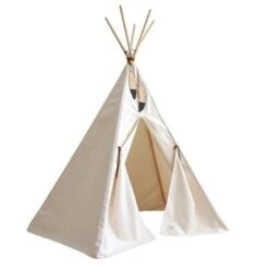 Nobodinoz Nevada Play Tent / Teepee - Natural 9 Nobodinoz Nevada Play Tent / Teepee - Natural -Baby Product Store nobodinoz nevada teepee in natural 568394