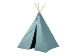 Nobodinoz Phoenix Play Tent - Gold Confetti / Magic Green