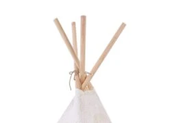 Nobodinoz Phoenix Play Tent In Gold Bubble / White -Baby Product Store nobodinoz phoenix teepee in gold bubble white 171287