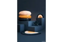 Nobodinoz Sahara Velvet Bean Bag - Night Blue -Baby Product Store nobodinoz sahara velvet bean bag in night blue 974531