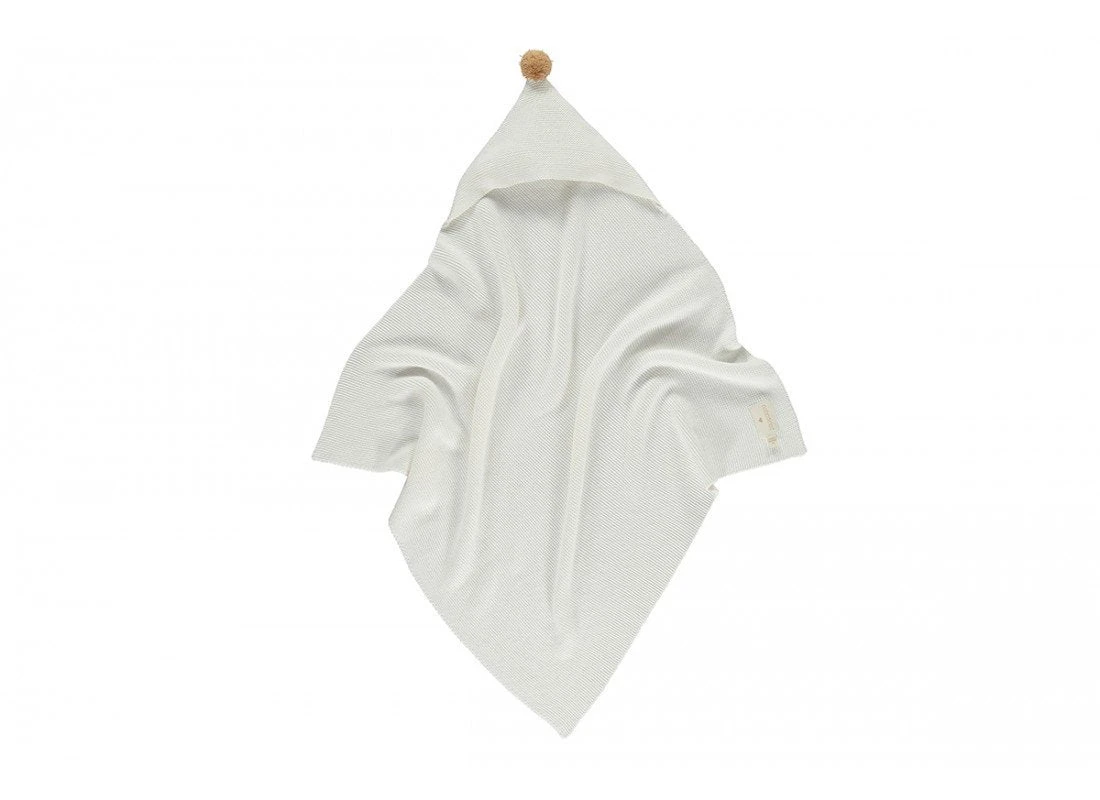 Nobodinoz So Natural Baby Cape - Milk 3 Nobodinoz So Natural Baby Cape - Milk - Image 3