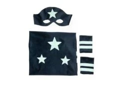 Nobodinoz Superhero Costume Eco-Velvet Night Blue -Baby Product Store nobodinoz superhero costume eco velvet night blue 231708