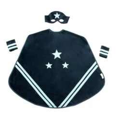 Nobodinoz Superhero Costume Eco-Velvet Night Blue