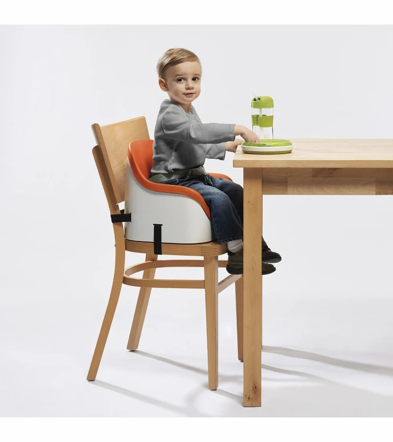 OXO Tot Nest Portable Booster Chair With Straps - Pink 3 OXO Tot Nest Portable Booster Chair With Straps - Pink - Image 3