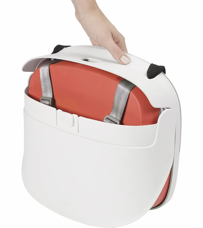OXO Tot Perch Portable Booster Chair With Straps - Orange 2 OXO Tot Perch Portable Booster Chair With Straps - Orange - Image 2