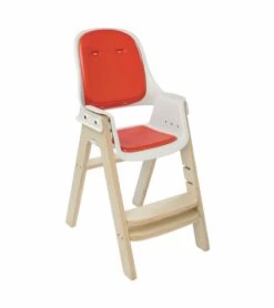 OXO Tot Sprout High Chair - Orange/Birch -Baby Product Store oxo tot sprout high chair orange birch 85