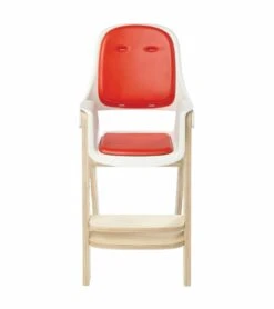 OXO Tot Sprout High Chair - Orange/Birch -Baby Product Store oxo tot sprout high chair orange birch 87