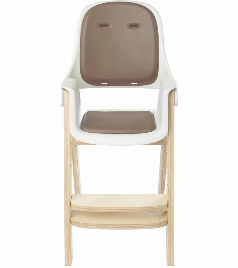 OXO Tot Sprout High Chair - Orange/Walnut 4 OXO Tot Sprout High Chair - Orange/Walnut - Image 4