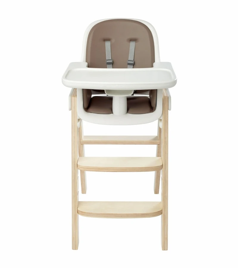 OXO Tot Sprout High Chair - Taupe/Birch 1 OXO Tot Sprout High Chair - Taupe/Birch