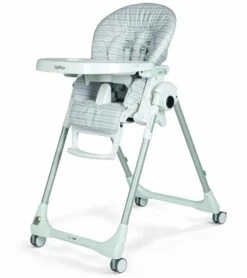 Peg Perego Prima Pappa Zero 3 High Chair - Linear Grey