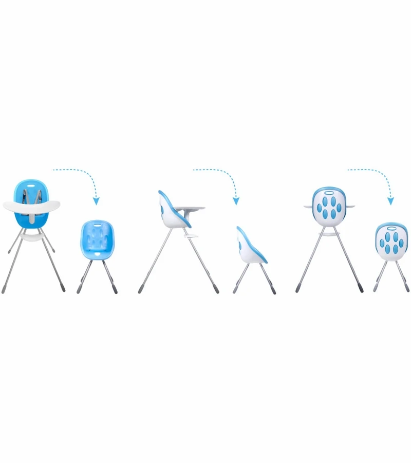 Phil & Teds Poppy High Chair - Lime 3 Phil & Teds Poppy High Chair - Lime - Image 3