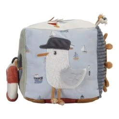 Little Dutch Soft Activity Cube - Sailors Bay -Baby Product Store seagull activity toy