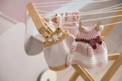 Sebra Crochet Doll's Dress - Golden Yellow 5 Sebra Crochet Doll's Dress - Golden Yellow -Baby Product Store sebra crochet dolls dress golden yellow 492714