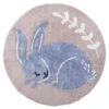 Sebra Woven Carpet - Bluebell The Bunny