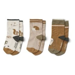 Liewood Silas Kids Socks - Friendship Sandy Mix (3 Pack)