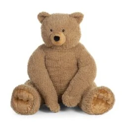 Childhome Seated Teddy Stuffed Animal Beige (76cm)
