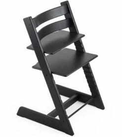 Stokke Tripp Trapp Oak High Chair - Black