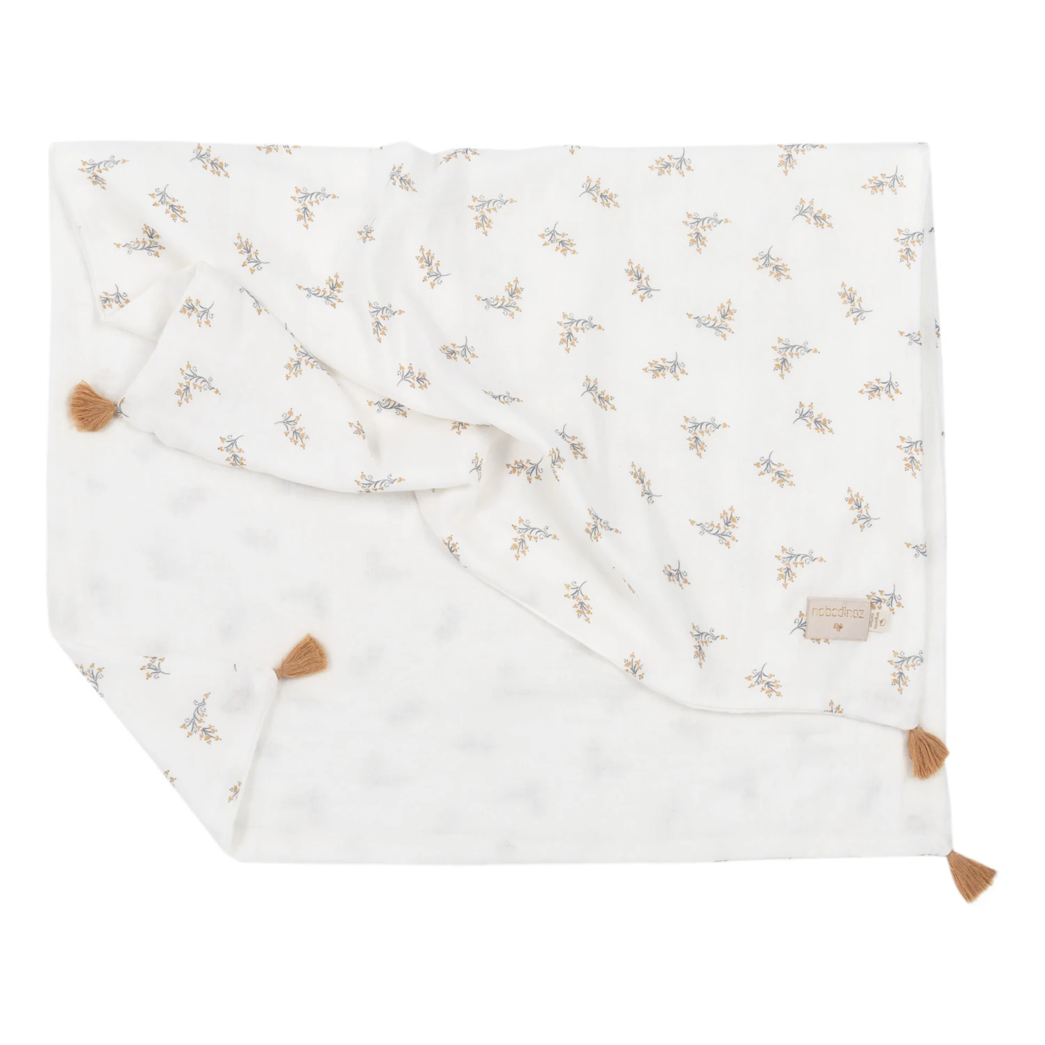 Nobodinoz Treasure Baby Summer Blanket - Flore 3 Nobodinoz Treasure Baby Summer Blanket - Flore - Image 3