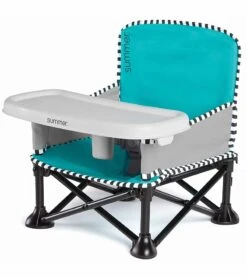 Summer Infant Pop ?N Sit SE Booster - Aqua Sugar