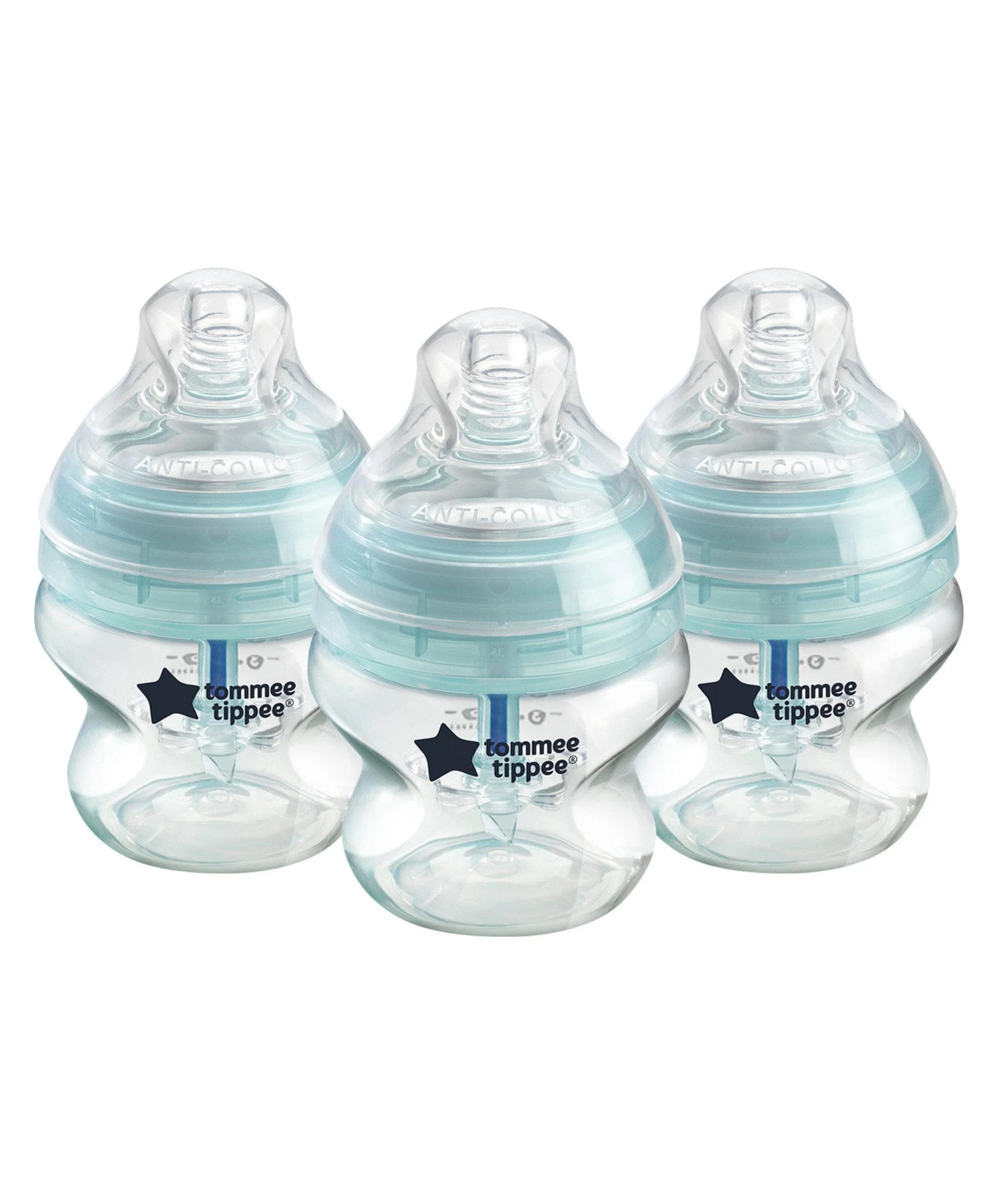 Tommee Tippee Advanced Anti-Colic Baby Bottles (Pack Of 3) - 150ml 1 Tommee Tippee Advanced Anti-Colic Baby Bottles (Pack Of 3) - 150ml